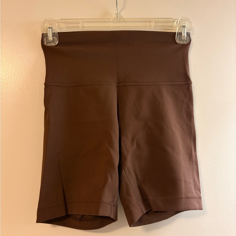 lululemon athletica Brown Bike Shorts